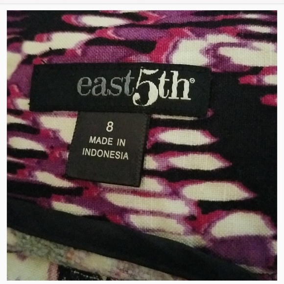 *East 5th Multicolored A-Line Skirt - Picture 6 of 6